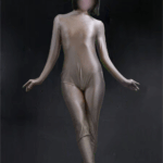 光沢ページュ(指有り)