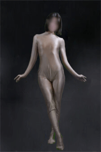 光沢ページュ(指有り)